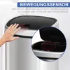 HOMCOM Automatik Mülleimer Abfalleimer mit Infrarotsensor Produktbild-Vorschau 5
