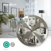 Reloj de pared circular Nedis - 40 cm de diámetro - Marco Vista previa de la imagen del producto 3