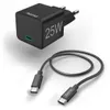 Caricabatterie rapido Hama con cavo di ricarica USB-C, mini Anteprima dell’immagine prodotto 2
