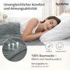 Komfortec Jersey Drap-housse 200x200 cm, 100% coton, Gris Voir les images du produit 3