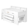 Letto a castello Merax 90x200 cm, letto a soppalco con Anteprima dell’immagine prodotto 9