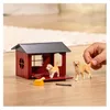 Schleich schleich® FARM WORLD 42722 Hundehütte mit Anteprima dell’immagine prodotto 2