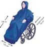 Aidapt Regenmantel Rollstuhl - Fleecefutter Produktbild-Vorschau 3