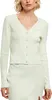 Urban Classics Ladies - Short Rib Knit Cardigan mint - 3XL Produktbild-Vorschau 2