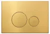 Drückerplatte Edelstahl Gold Gebürstet Kompatibel zu Produktbild-Vorschau 1