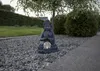 LED-Solar-Figur 'Buddha', grauer Buddha, Glaskugel Produktbild-Vorschau 5
