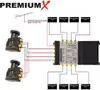 PremiumX Multischalter Set 9/8 SAT 2x Deluxe Quattro LNB Produktbild-Vorschau 2