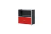 kerkmann Sideboard ARTLINE 2 Ordnerhöhen 1 rote Schublade Produktbild-Vorschau 6