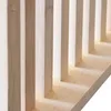 A close-up view of wooden slats, likely part of a bench or furniture. Produktbild-Vorschau
