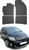 2010-2015 Toyota Prius Fußmatten Gummi Schwarz 4 tlg Produktbild-Vorschau 1