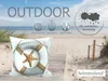 heimtexland ® Outdoorkissen Lotus Effekt 45x45 Garten Produktbild-Vorschau 3