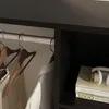 Armoire 'Nesbyen' avec barre de penderie noir Voir les images du produit 7