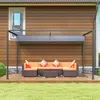Outsunny Pergola coulissante pergola rétractable 4 x 3 m Voir les images du produit 5