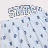 DISNEY Stitch Damenpyjama aus 100 % Baumwolle, zweiteiliger Produktbild-Vorschau 4