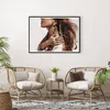 Gerahmtes Poster - Schwarzer Rahmen - Sand Frau Schmuck - Produktbild-Vorschau 6