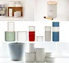 A collage of kitchen storage containers and a planter. Produktbild-Vorschau