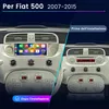 Carplay 6,86" Android 15 Autoradio per FIAT 500 2007-2015 Anteprima dell’immagine prodotto 3