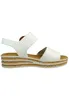 Gabor 44.550 Damen Sandalette - Riemchen Sandalen weiß Produktbild-Vorschau 42