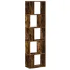 A tall, narrow bookshelf with five open compartments, presented against a white background. Náhled obrázku produktu
