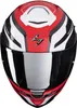 Scorpion EXO-GT SP Air Flex Helm, rot/weiß/schwarz, M Produktbild-Vorschau 2