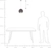 BELIANI Lampa wisząca sufitowa miedziana szklana kula efekt Podgląd zdjęcia produktu 7