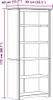 vidaXL Regał 5 przegród BODO Biały 82x40x173 cm lite drewno Podgląd zdjęcia produktu 6