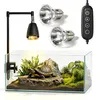 UVB UVA Terrarienlampe, Reptilien Wärmelampe mit 50W, Produktbild-Vorschau 1