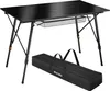 Table pliante en aluminium Bastian, réglable en hauteur - Voir les images du produit 1