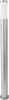 A tall, cylindrical outdoor lamp with a silver base and a white top, shown against a white background. Produktbild-Vorschau