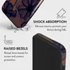 Close-up marketing image showing features of a phone case. Produktbild-Vorschau
