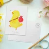 Mr. & Mrs. Panda Postkarte Küken Wander - Weiß - Geschenk, Produktbild-Vorschau 3