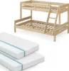 Patrová postel Vitalispa Everest Přírodní dřevo 120x200 / Náhled obrázku produktu 1