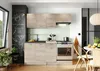 Sora - Cucina, Marrone Rovere, Modulabile, Elettrodomestici Anteprima dell’immagine prodotto 4