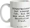Mr. & Mrs. Panda Teetasse Spruch Bürgermeister Freude - Produktbild-Vorschau 3