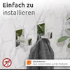 ECENCE 1x Toilettenpapierhalter + 2x Handtuchhaken ohne Produktbild-Vorschau 5