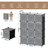Hengda 12-komorová šatníková skriňa DIY regálová zostava Náhľad obrázku produktu 2