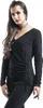 Black Premium by EMP Damen schwarzes Langarmshirt mit Produktbild-Vorschau 5