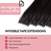 hair2heart Invisible Tape Extensions Echthaar Premium - 10 Produktbild-Vorschau 3