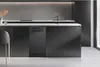 A modern kitchen island with a built-in dishwasher. Produktbild-Vorschau
