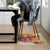 Blumen in abstrakter Form – Bodenschutzmatte – Produktbild-Vorschau 4