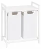 BEGRYF Wäschekorb mit 2 Wäschesäcken 73 x 33 x 71 cm Weiß Produktbild-Vorschau 1