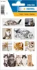 Herma DECOR Sticker Katzenkinder weiß 3 Blatt 24 Sticker Produktbild-Vorschau 1