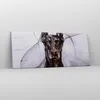 Bild auf Leinwand - Leinwandbild - Hund Abstraktion - Produktbild-Vorschau 4