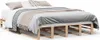 Massivholzbett ohne Matratze 140x200 cm Kiefernholz Produktbild-Vorschau 1
