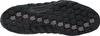 The image shows the sole of a black shoe with a textured pattern and some gray inserts. Voir les images du produit