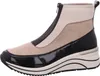 Remonte Stieflette mit Zipp in beige, Gr. 40 Produktbild-Vorschau 1