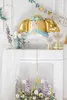 Folienballon Engel 77x45cm Hellblau / Gold Produktbild-Vorschau 4