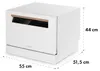 KlarsteinLagoona, myčka nádobí, 6,5 l, 1380 W, , 6 sad Náhled obrázku produktu 9