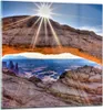 Bilder auf glas - Felsen Ansicht Landschaft - 60x60cm - Produktbild-Vorschau 1
