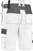 TEXXOR Shorts BERMUDA Canvas Gr. 50 weiß/grau Produktbild-Vorschau 4